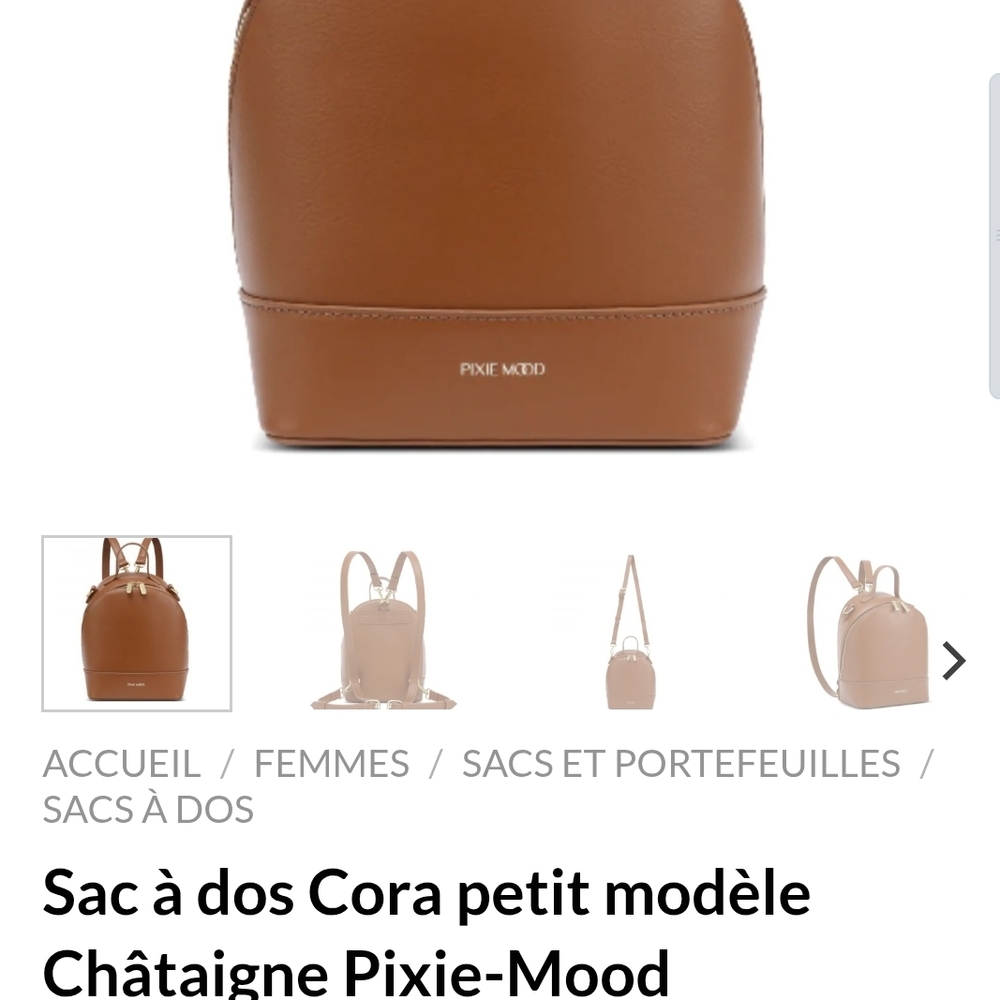 Pixie Mood Women's Brown Backpack